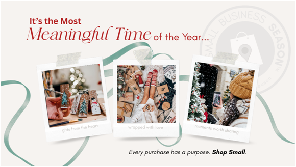 It’s the most meaningful time of the year — Small Business Season!