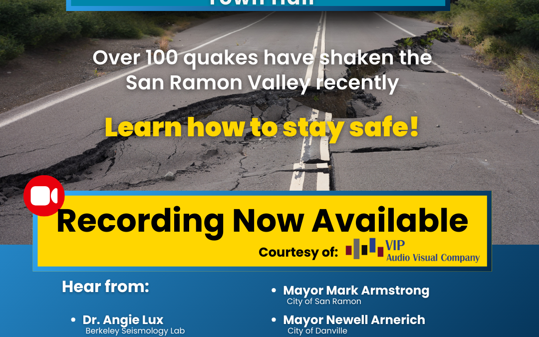 Special Earthquake Town Hall